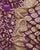 Traditional Khadi Georgette Purple Banarasi Bandhani Saree