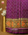 Traditional Sakali Bhat Magenta Single Ikat Rajkot Patola Saree