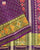 Traditional Sakali Bhat Magenta Single Ikat Rajkot Patola Saree