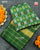 Traditional Buttonful Bhat Mahendi Green Single Ikat Rajkot Patola Dupatta