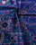 Traditional Manekchowk Bhat Blue Single Ikat Rajkot Patola Saree