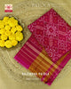 Traditional Manekchowk Bhat Single Ikat Rajkot Patola Dupatta