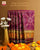 Traditional Manekchowk Bhat Magenta Single Ikat Rajkot Patola Saree