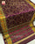 Traditional Manekchowk Bhat Magenta Single Ikat Rajkot Patola Saree