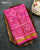 Traditional Navratna Manekchowk Mix Design Pink Single Ikat Rajkot Patola Saree