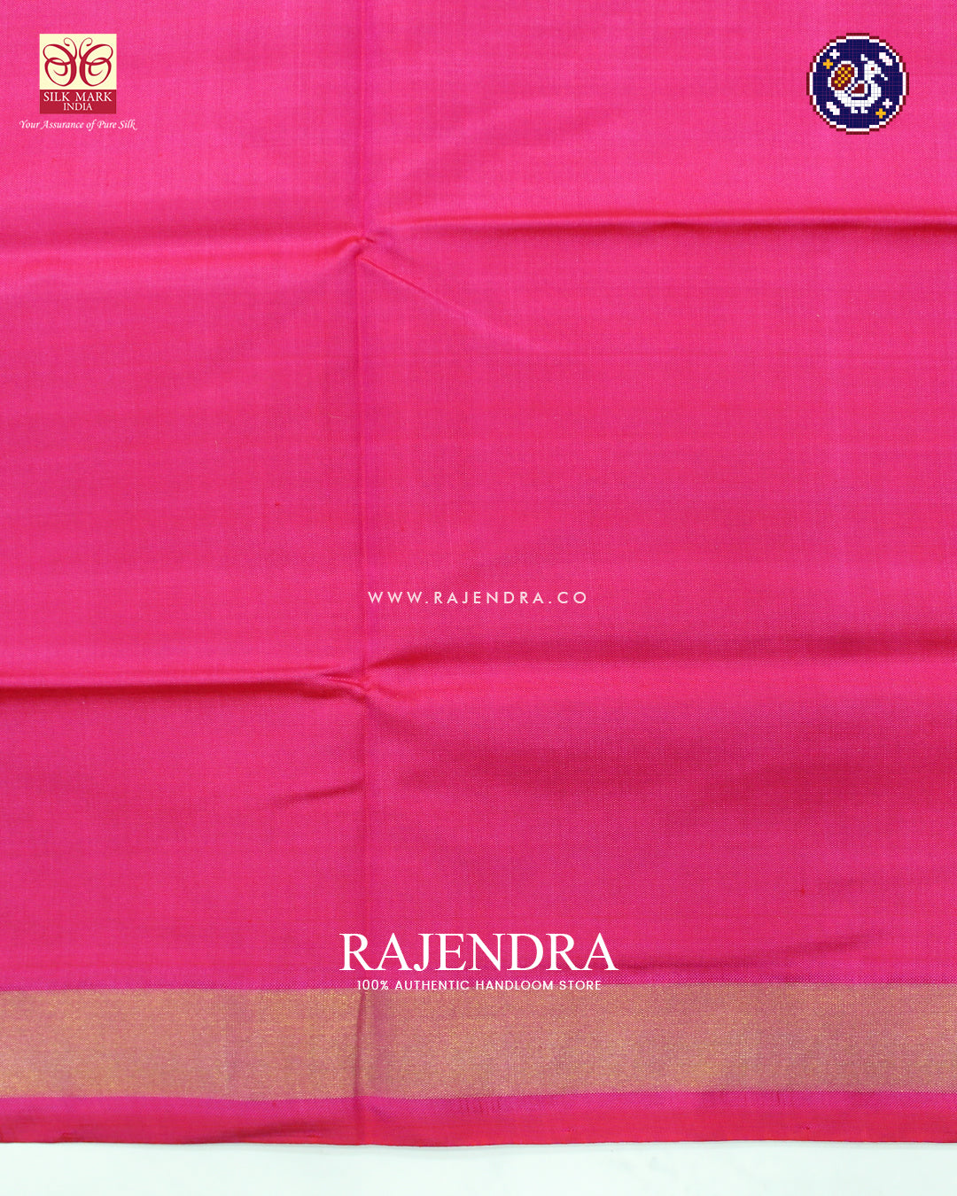 Traditional Manekchowk Design Peach Pink Rajkot Patola Saree