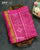 Traditional Manekchowk Design Pink Single Ikat Rajkot Patola Saree