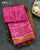 Traditional Manekchowk Design Pink Single Ikat Rajkot Patola Saree