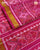 Traditional Manekchowk Design Pink Single Ikat Rajkot Patola Saree