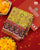 Exclusive Manekchowk Design Red and Yellow Semi Double Ikat Rajkot Patola Saree