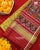 Exclusive Manekchowk Design Red and Yellow Semi Double Ikat Rajkot Patola Saree