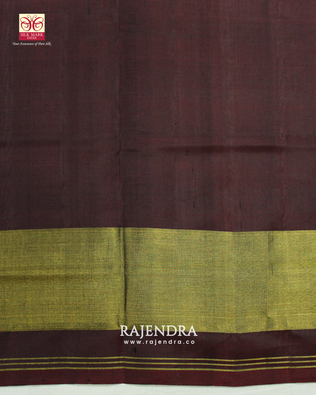 Traditional Navratna Bhat Maroon Single Ikat Rajkot Patola Saree