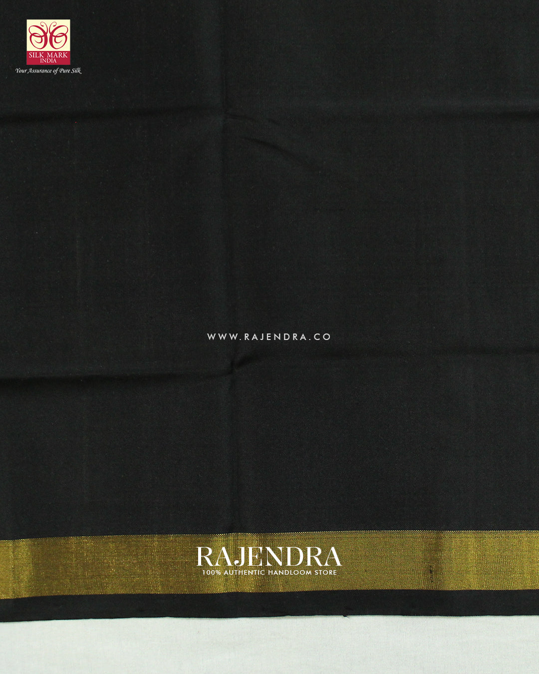 Traditional Navratna  Design Black Single Ikat Rajkot Patola Saree