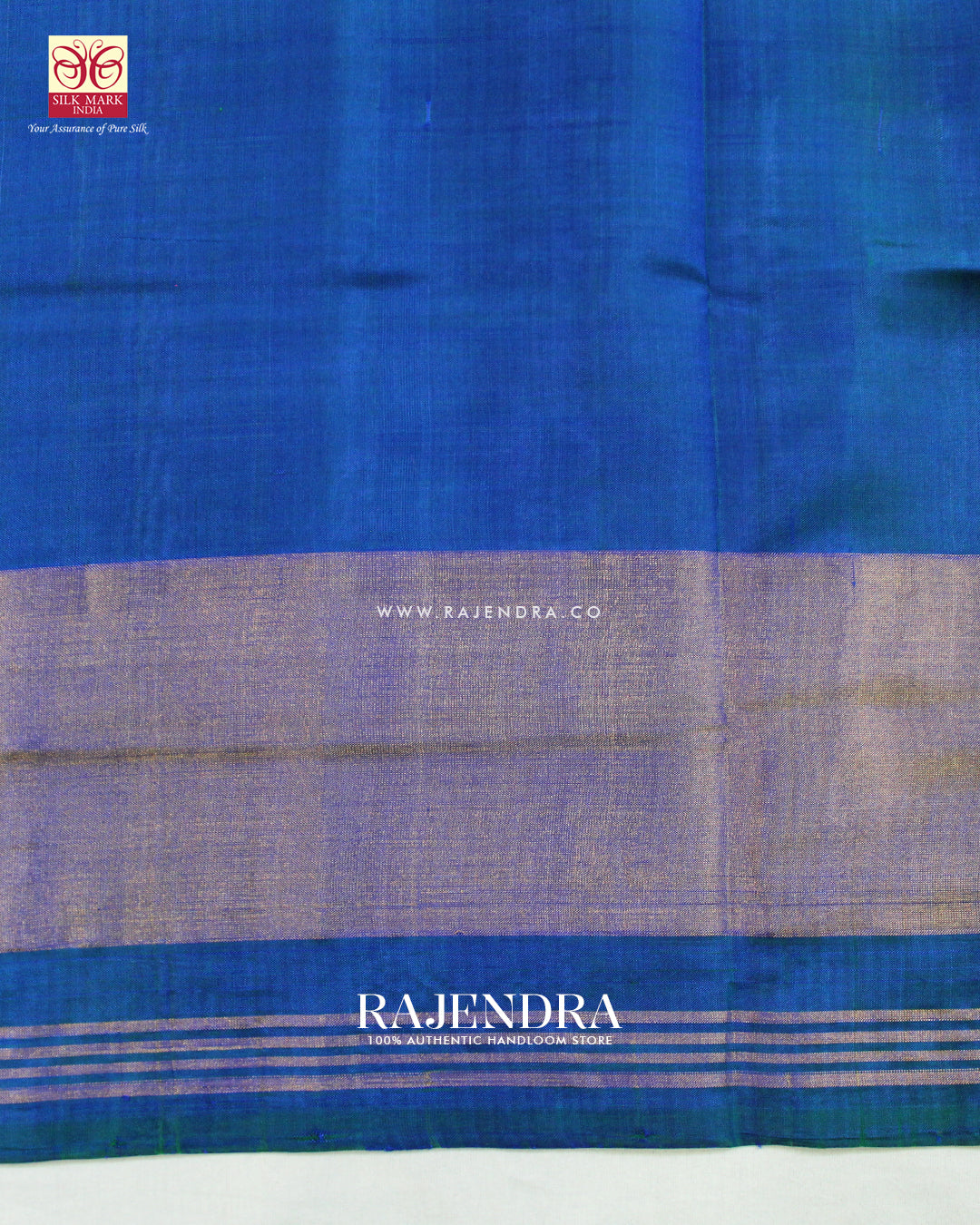 Traditional Navratna Design Light Blue Single Ikat Rajkot Patola Saree