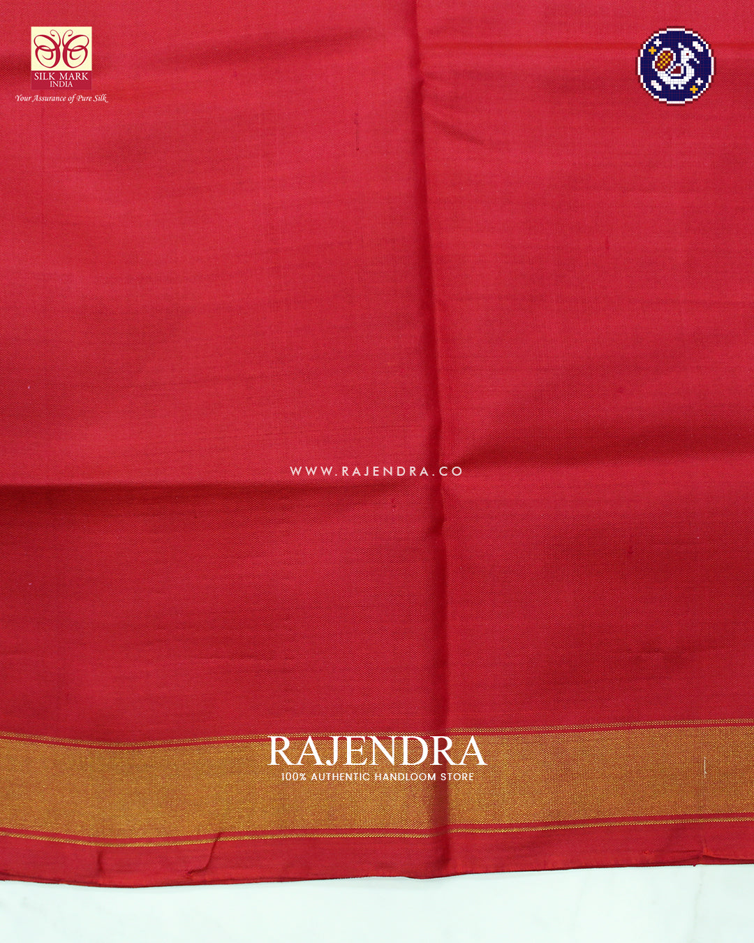 Traditional Navratna Design Red and Light Green Rajkot Patola Saree