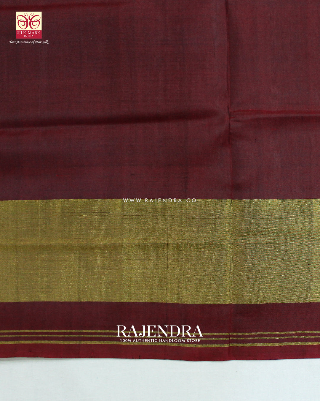 Traditional Navratna Design Maroon Single Ikat Rajkot Patola Saree
