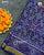 Traditonal Navratna Blue Single Ikat Rajkot Patola Saree