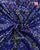 Traditonal Navratna Blue Single Ikat Rajkot Patola Saree