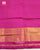 Traditional Navratna Bhat Pink and Green Single Ikkat Rajkot Patola Saree