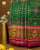 Traditional Navratna Bhat Pink and Green Single Ikkat Rajkot Patola Saree