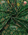 Traditional Navratna Design Pink and Green Single Ikat Rajkot Patola Saree