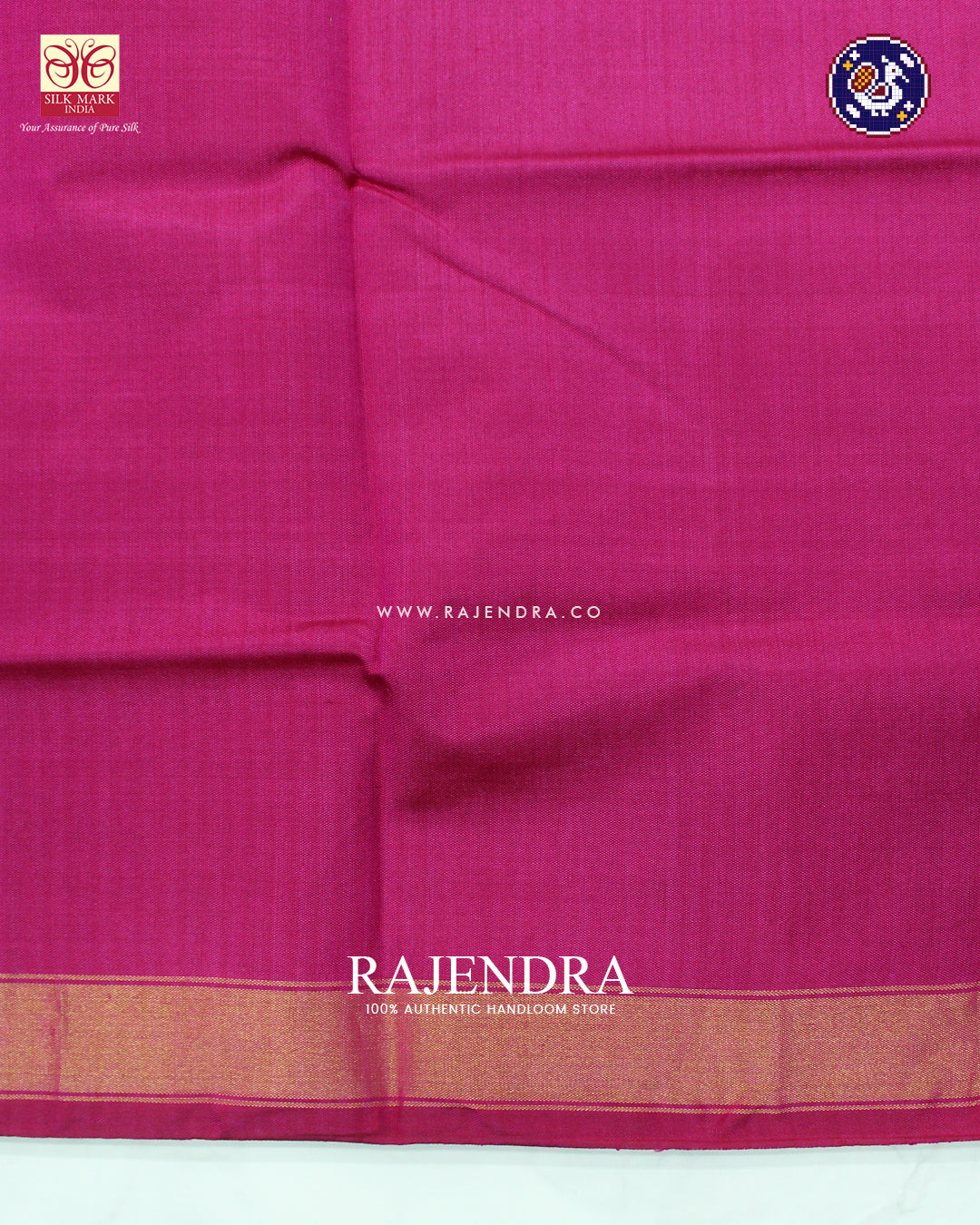 Traditional Navratna Design Pink and Magenta Rajkot Patola Saree