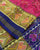 Traditional Navratna Bhat Pink and Blue Single Ikat Rajkot Patola Saree