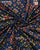 Traditional Navratna Design Red and Blue Semi Double Ikat Rajkot Patola Saree