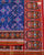 Exclusive Navratna Red and Blue Semi Double Ikat Rajkot Patola Saree