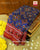 Traditional Navratna Bhat Semi Double Weave Rajkot Patola Saree