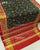 Traditional Navratna Design Red and green Single Ikat Rajkot Patola Saree