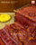 Traditional Navratna Bhat Semi Double Weave Rajkot Patola Saree