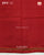 Traditional Navratna Design Red and White Semi Double Ikat Rajkot Patola Saree