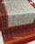 Traditional Navratna Design Red and White Semi Double Ikat Rajkot Patola Saree