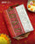 Traditional Navratna Design Red and White Semi Double Ikat Rajkot Patola Saree