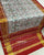 Traditional Navratna Design Red and White Single Ikat Rajkot Patola Saree