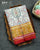 Traditional Navratna Design Red and White Single Ikat Rajkot Patola Saree