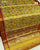 Traditional Navratna Red Yellow Zari Tissue Single Ikat Rajkot Patola Saree