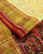 Traditional Navratna Bhat Red Off-White Single Ikat Rajkot Patola Saree