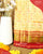 Traditional Navratna Bhat Red Off-White Single Ikat Rajkot Patola Saree