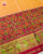 Traditional Manekchowk Bhat Skirt Border Single Ikat Rajkot Patola Saree