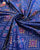 Traditional Panchanda Bhat Blue Single Ikkat Rajkot Patola Saree