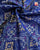 Traditional Panchanda Bhat Navy Blue Single Ikat Rajkot Patola Dupatta
