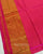Traditional Panchanda Bhat Pink Blue Single Ikat Rajkot Patola Saree