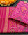 Traditional Panchanda Bhat Pink Single Ikat Rajkot Patola Dupatta