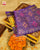 Traditional Panchanda Bhat Purple Single Ikat Rajkot Patola Saree