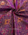Traditional Panchanda Bhat Purple Single Ikkat Rajkot Patola Saree