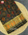 Traditional Panchanda Bhat Black Single Ikat Rajkot Patola Saree