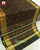 Traditional Panchanda Bhat Black Single Ikat Rajkot Patola Saree