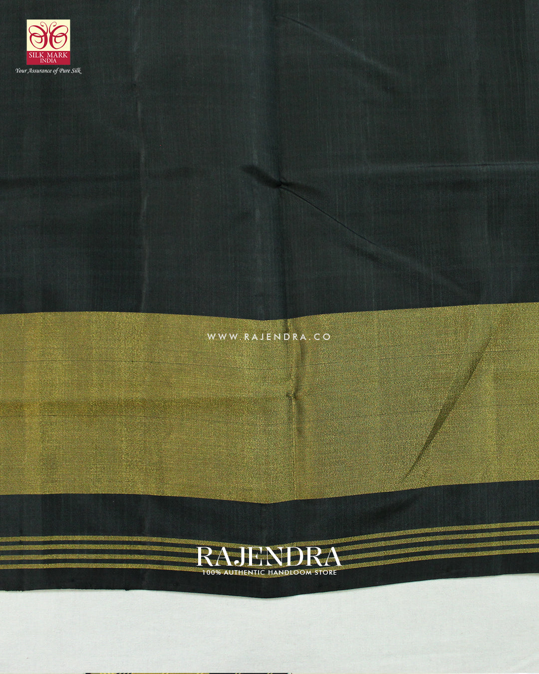Traditional Panchanda Bhat Black Single Ikat Rajkot Patola Saree